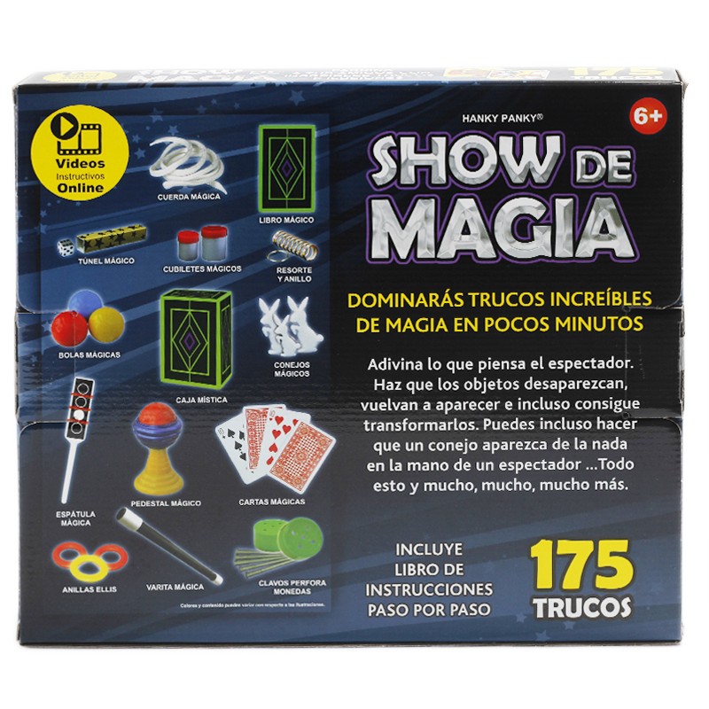 Juego De Magia Con 175 Trucos Tiendas Mgi 9118