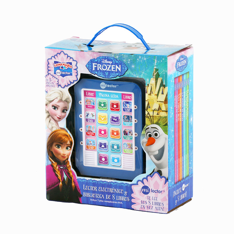 Lector mágico Frozen 8 libros | Tiendas MGI