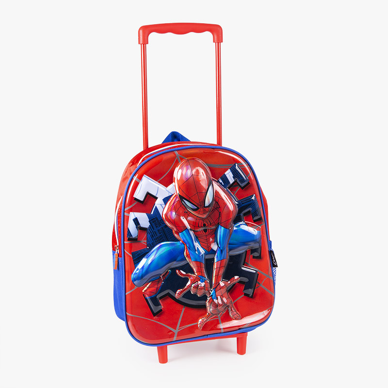 Mochila carro fijo Spiderman frontal | Tiendas MGI