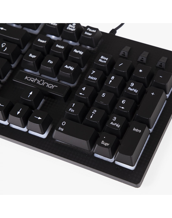 Bullpiano Gaming Keyboard and Mouse Gaming Setup Teclado Gamer