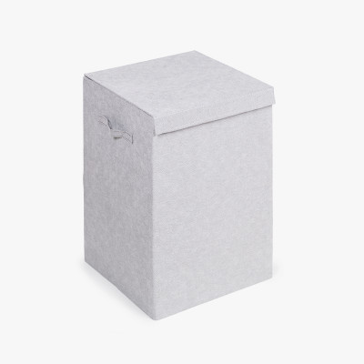 Set de 3 cajas con tapa forradas Tela -Multicolor |Tiendas MGI