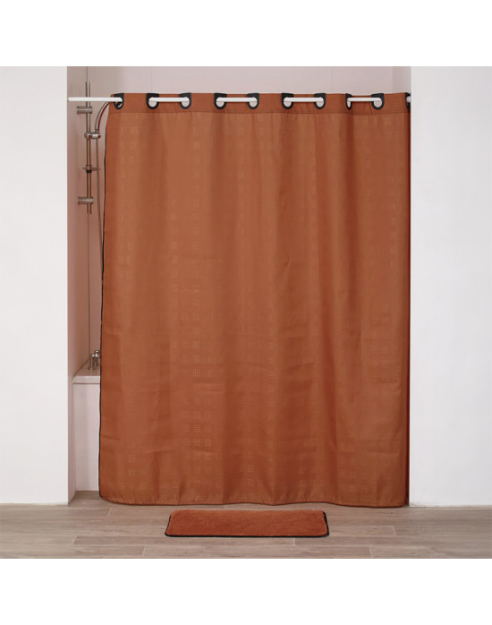 Cortina de baño y ducha Poliester, 180x200