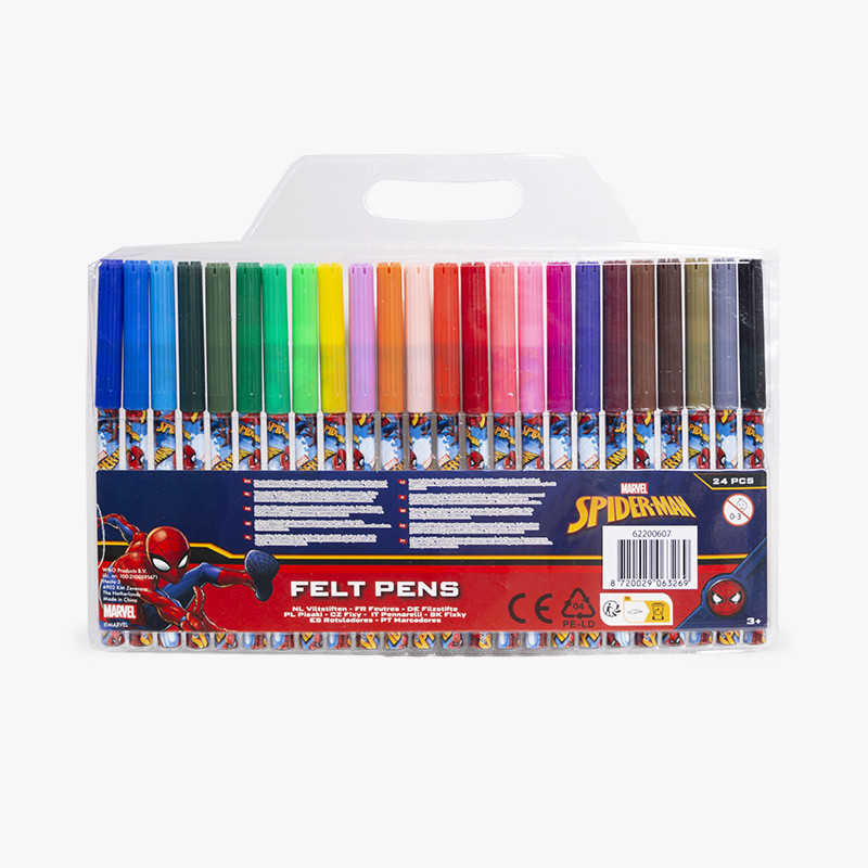 FELT PENS Estuche 24 rotuladores colores surtidos