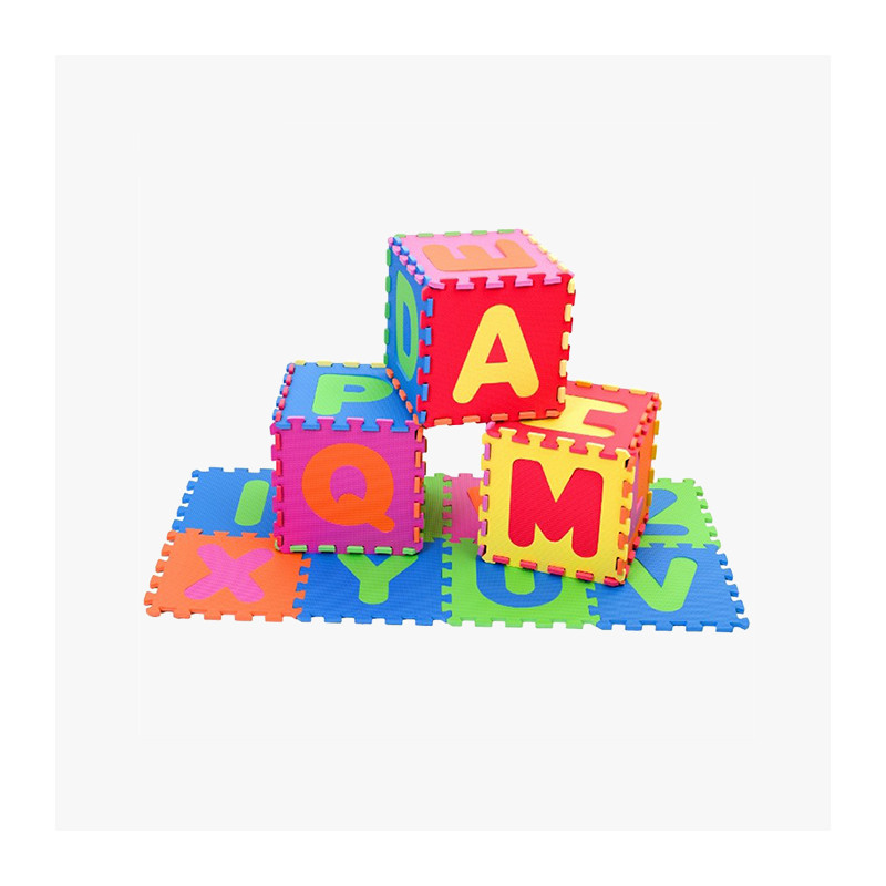Puzzle Alfombra EVA 4 piezas colores