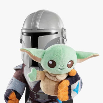 PELUCHE MANDALORIAN CON GROGU