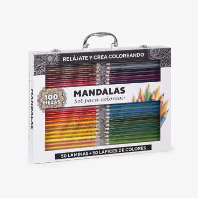 SET PARA COLOREAR MANDALAS...