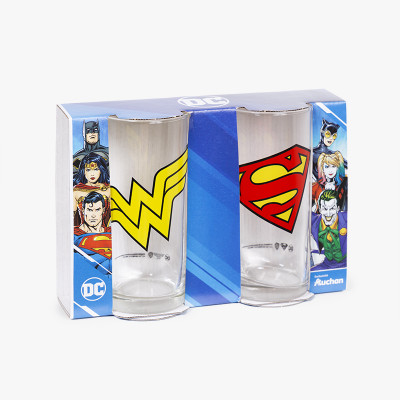 DC SET 2 VASOS WONDER WOMAN...