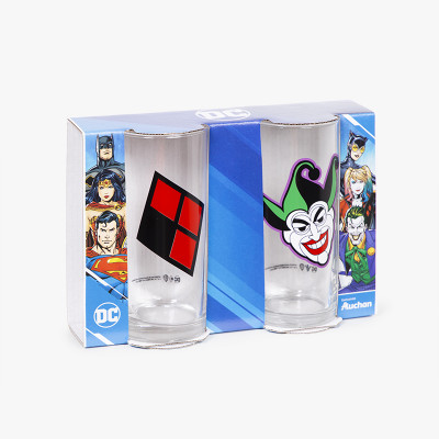 DC SET 2 VASOS HARLEY QUINN...