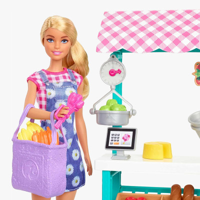 MATTEL BARBIE MERCADO FRUTA...