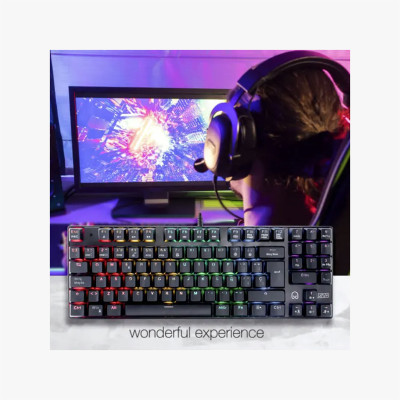 TECLADO MECÁNICO GAMING...