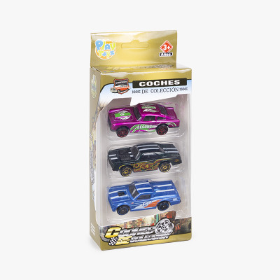 PACK 3 COCHES DIE CAST...