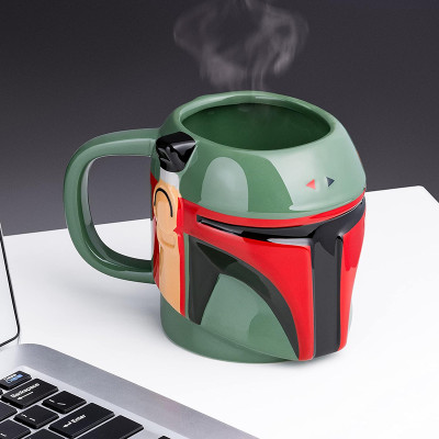 TAZA 3D BOBA FETT STAR WARS